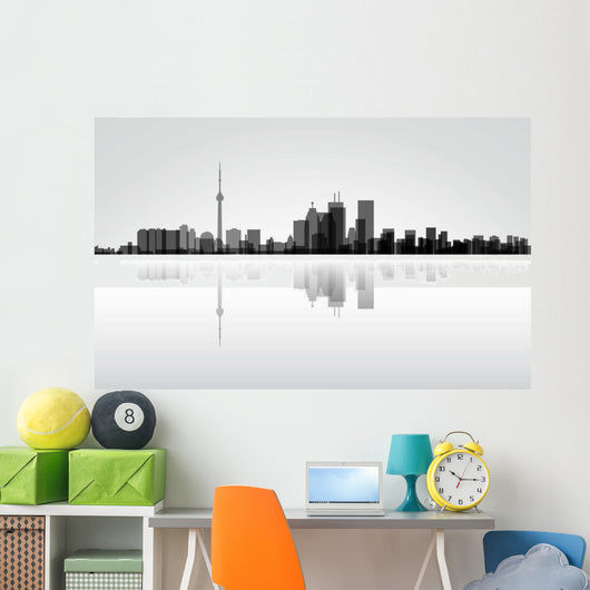 Colorful City Toronto Panorama