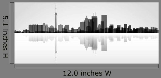 Colorful City Toronto Panorama