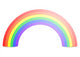 rainbow Wall Decal