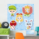 Cartoon Story People Icons