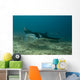 Manta Blue Wall Mural