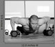 Gym Man Push-up Strength