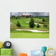 the golf course in Karlstejn Wall Mural