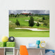 the golf course in Karlstejn Wall Mural