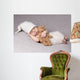 Sleeping Baby with Teddy