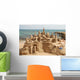 Sandcastle on the Beach Wall Mural