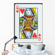Playing Cards Queen Hearts