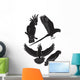 Parrot Wall Decal Sticker Set