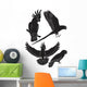 Parrot Wall Decal Sticker Set