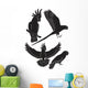 Parrot Wall Decal Sticker Set