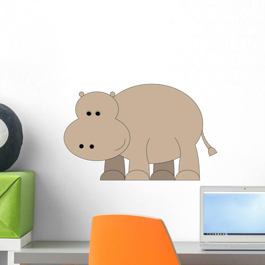 Hippo Wall Decal