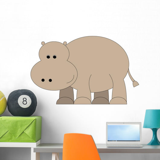 Hippo Wall Decal