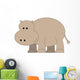 Hippo Wall Decal