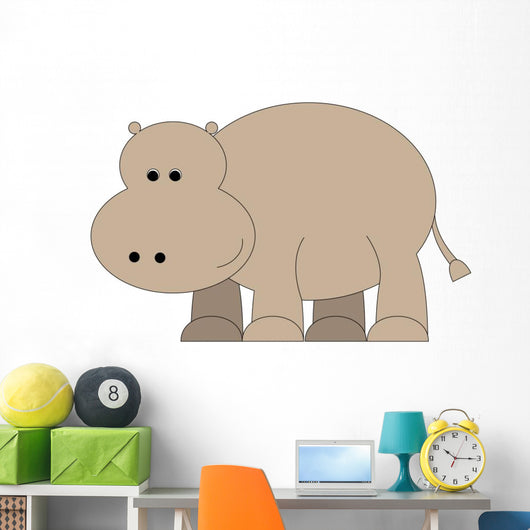 Hippo Wall Decal