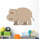 Hippo Wall Decal