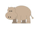 Hippo Wall Decal