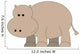 Hippo Wall Decal