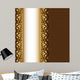 With Gold En Wall Mural