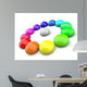 Color Circle Drops Wall Decal