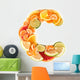 Vitamin C Wall Decal