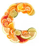 Vitamin C Wall Decal