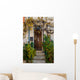 House Entrance with Plants Wall Mural