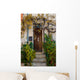 House Entrance with Plants Wall Mural