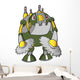 Massive Warrior Robot Cyborg Wall Mural