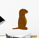 Cartoon Groundhog Wall Decal
