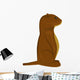 Cartoon Groundhog Wall Decal