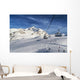 Ski Track with Chair Wall Mural