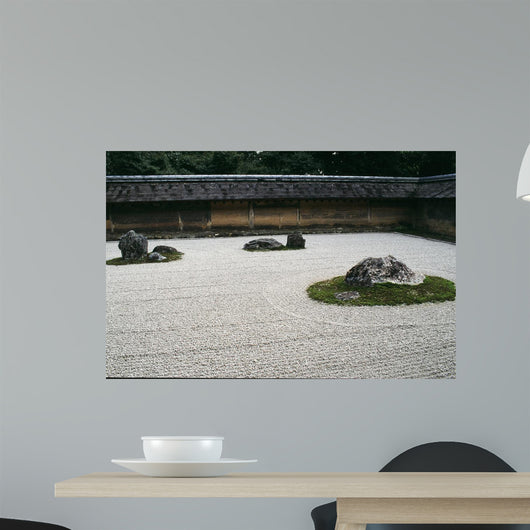 Ryuanji Kyoto Japon Wall Mural