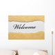 Welcome Wall Mural