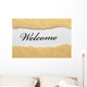 Welcome Wall Mural