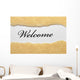Welcome Wall Mural