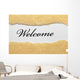 Welcome Wall Mural