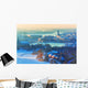 Winter Aerial Scenery Stockholm Wall Mural