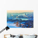 Winter Aerial Scenery Stockholm Wall Mural
