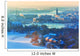 Winter Aerial Scenery Stockholm Wall Mural