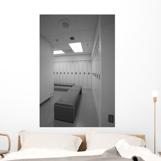 clean locker room Wall Mural