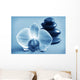 Orchid and Black Basalt Wall Mural