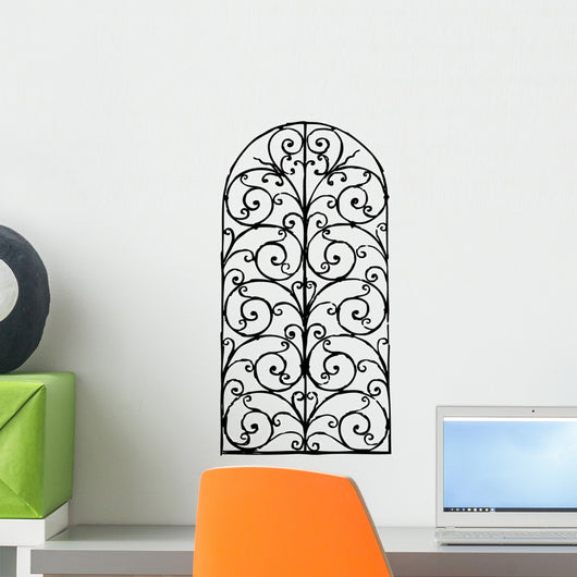 Window Grille Wall Decal