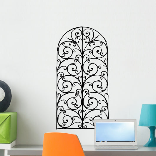 Window Grille Wall Decal