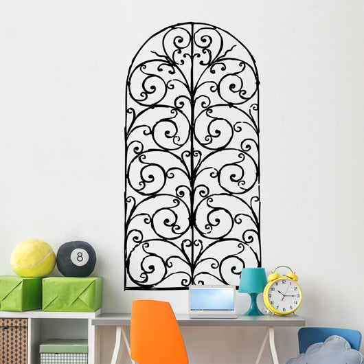 Window Grille Wall Decal