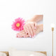 Woman Hands with French Wall Mural