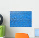 Blue Wall Wall Mural
