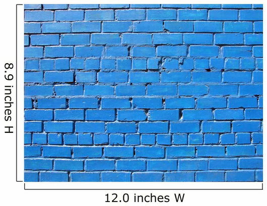 Blue Wall Wall Mural