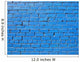 Blue Wall Wall Mural