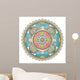 Doodle mandala Wall Decal