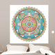 Doodle mandala Wall Decal
